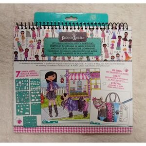 Fashion Angels Fashion Design Pet Love Sketch Portfolio - Sketch Book  Beginners